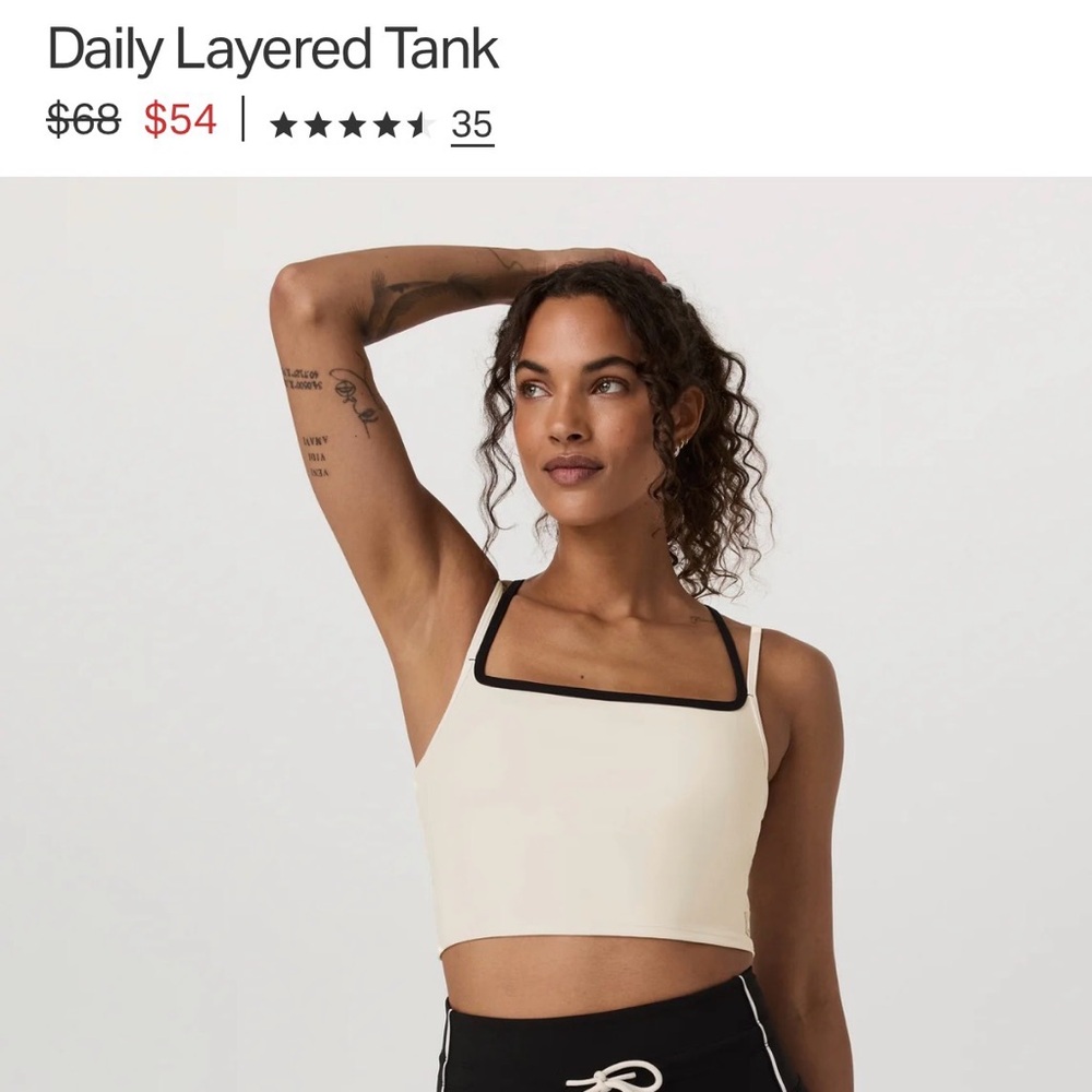 Vuori Daily Layered Tank